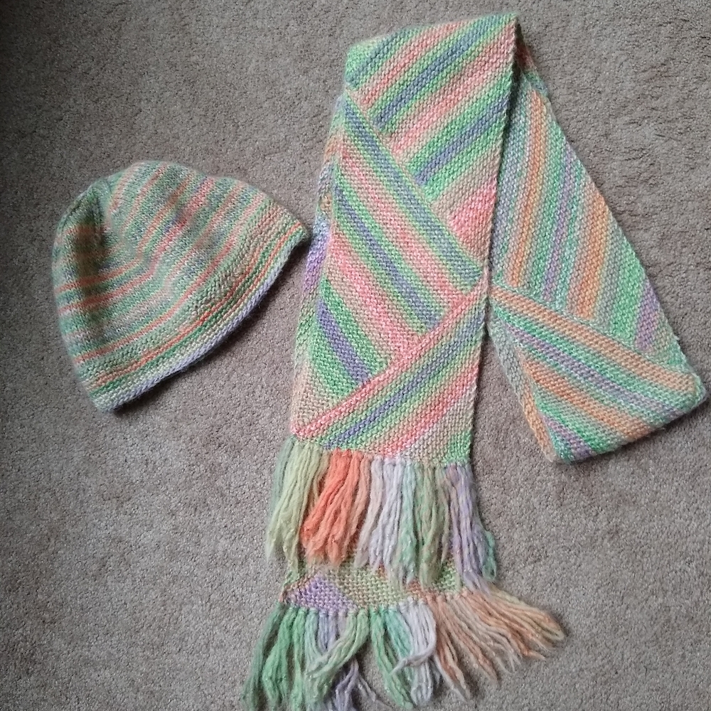 Handmade Scarf and Hat set